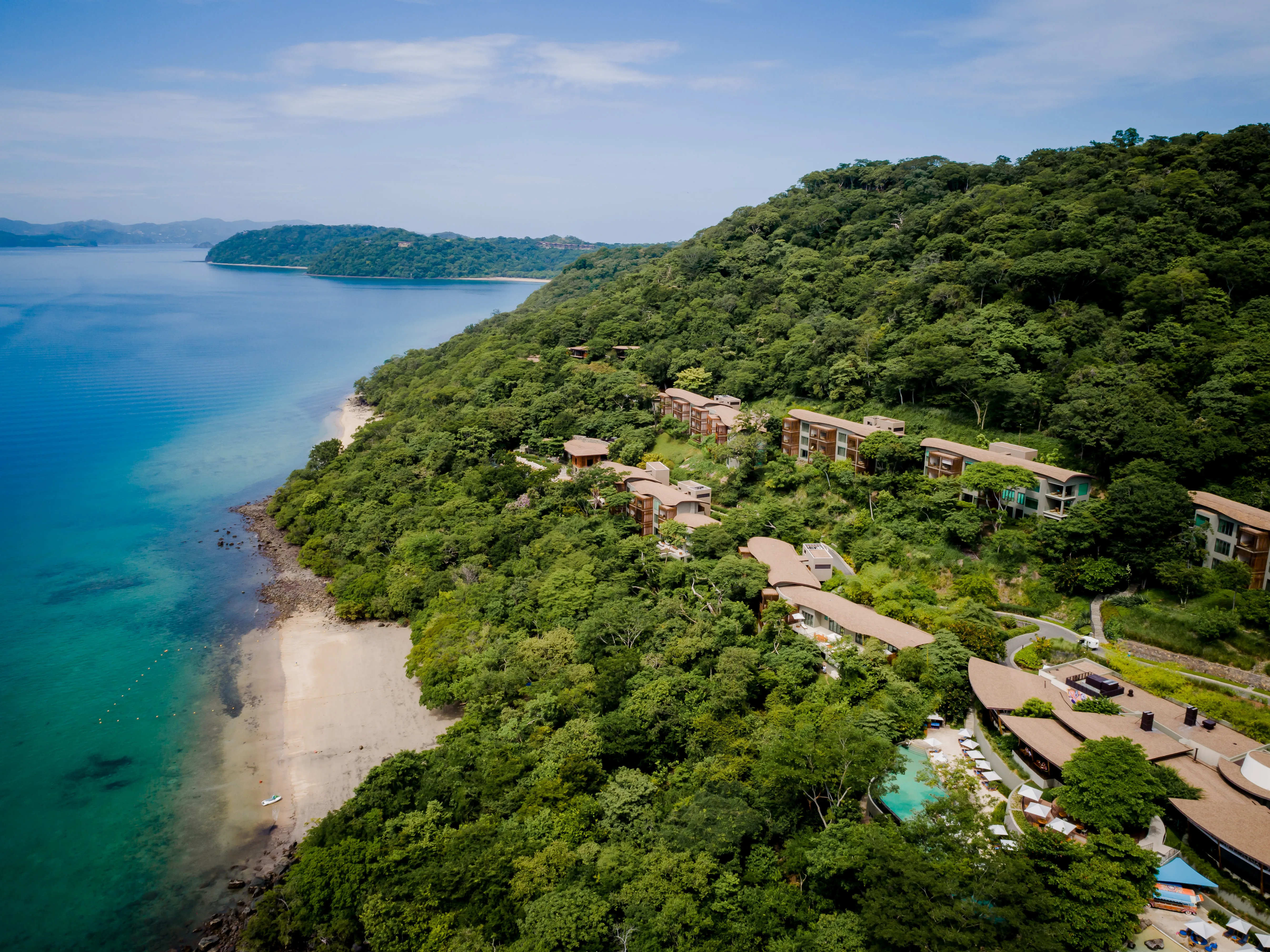 Guanacaste coast near Punta Cacique and the Gulf of Papagayo, Costa Rica